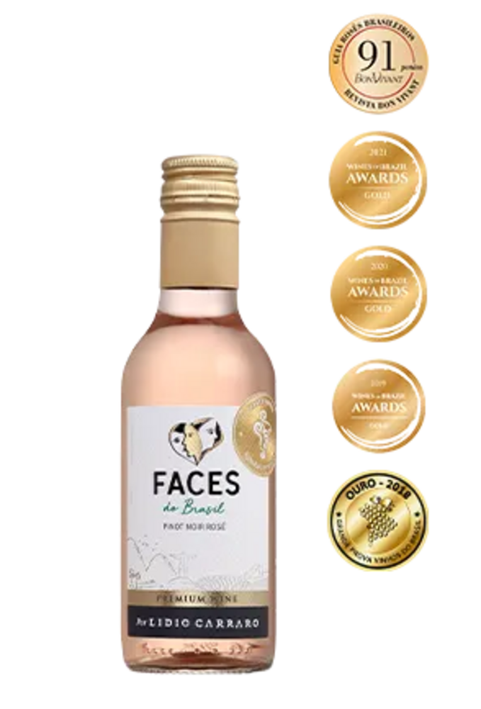 Lidio Carraro Faces do Brasil Pinot Noir Rosé 2023 187,5ml