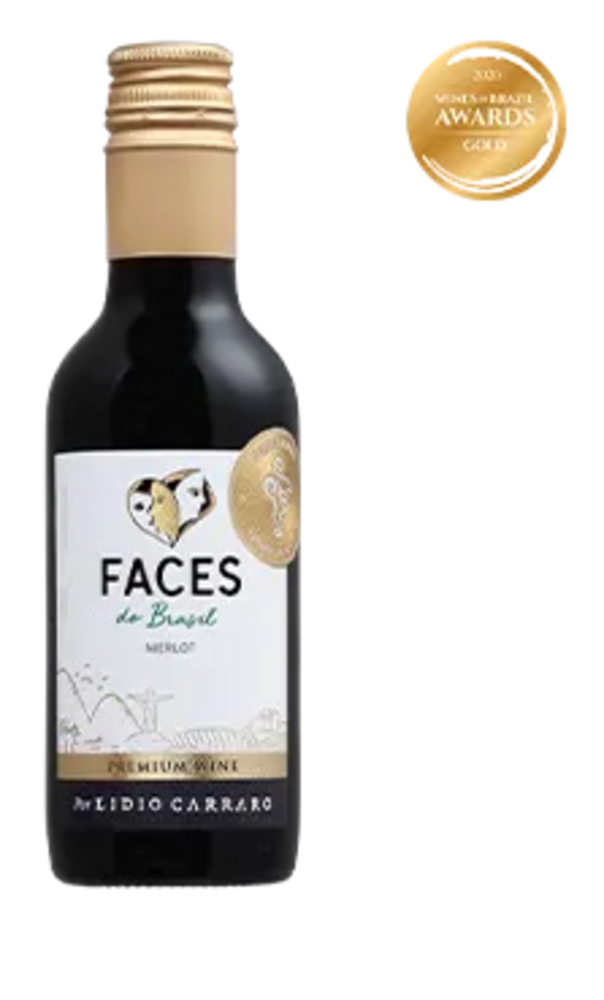 Lidio Carraro Faces do Brasil Merlot 2024 187,5ml
